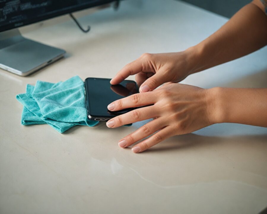 Como fazer a limpeza de celular de forma segura e eficaz