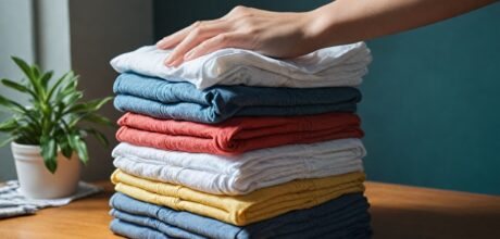 Como dobrar roupas de forma prática e eficiente