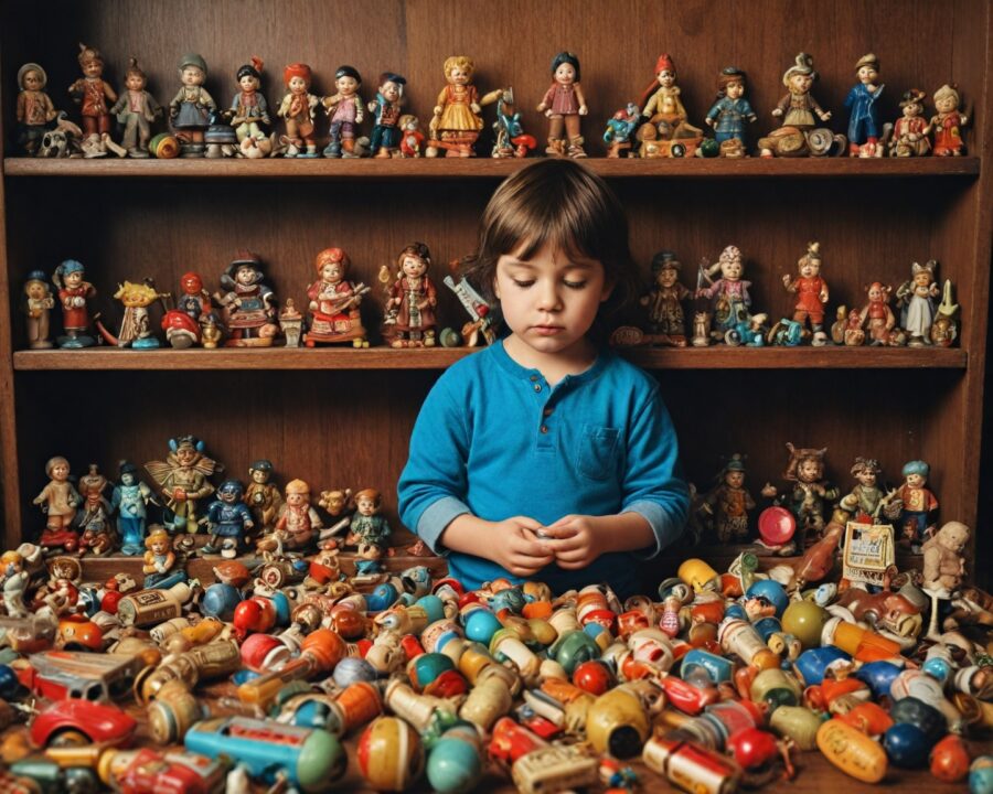 Brinquedos antigos: nostalgia e história em cada peça