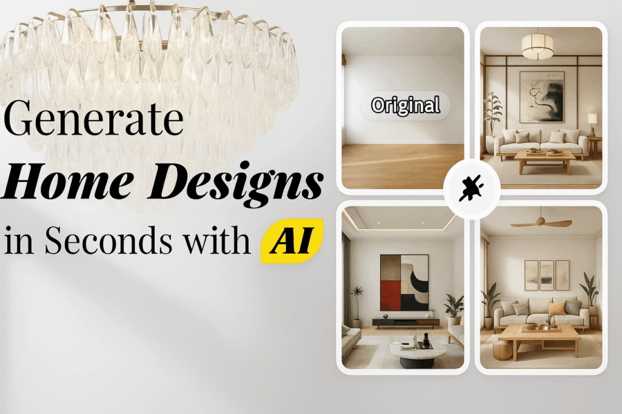 📱 AI Home Design – Interior DeCai