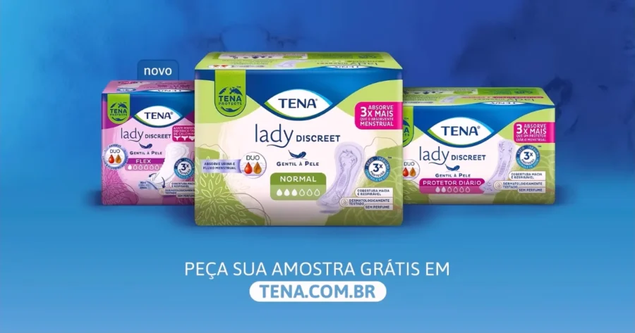 Amostras Grátis TENA 2025: Como receber produtos sem custo na sua casa