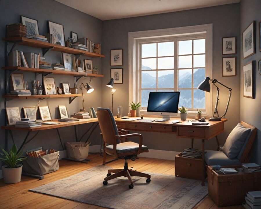 Como montar um home office funcional e produtivo