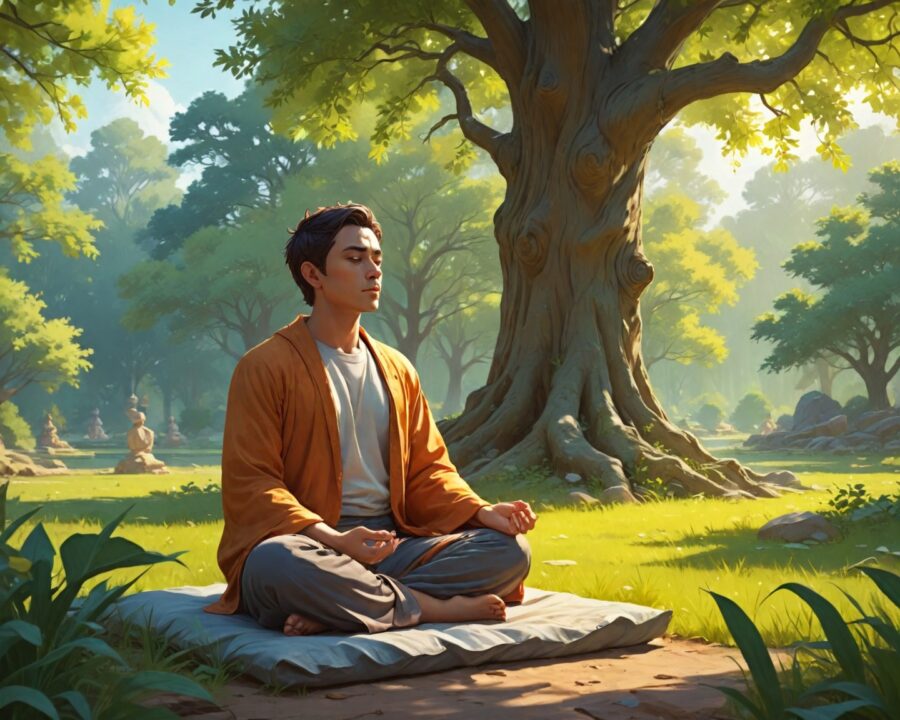 Como alcançar serenidade em um mundo agitado