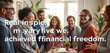 Inspirações reais de pessoas comuns que conquistaram liberdade financeira