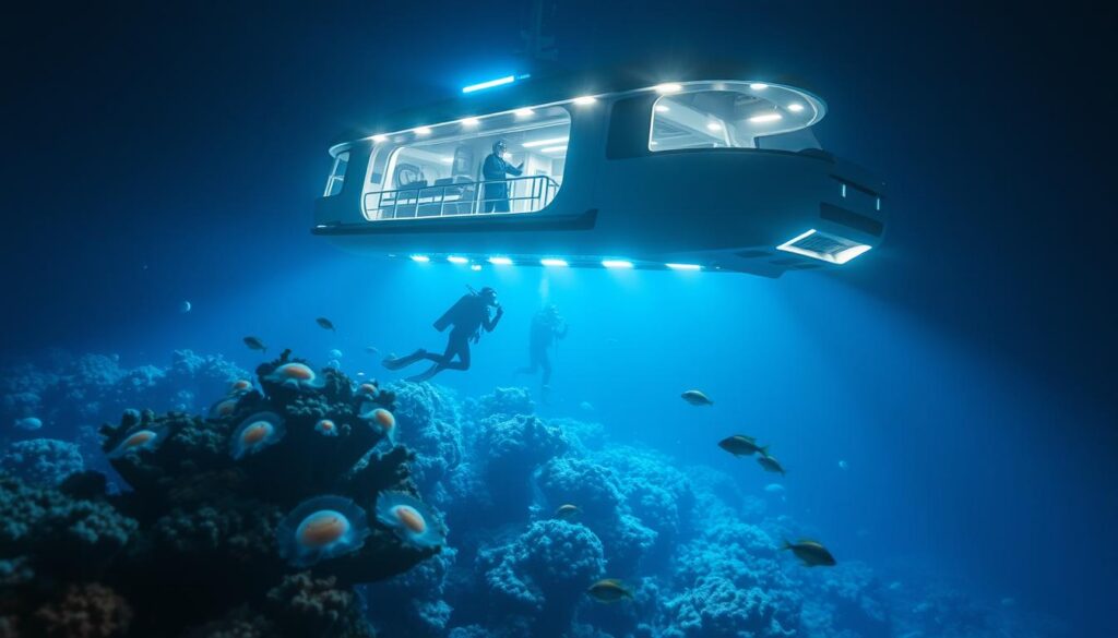 exploração dos oceanos profundos