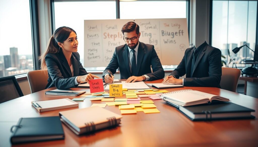 ideias inspiradoras para transformar pequenos objetivos em grandes conquistas
